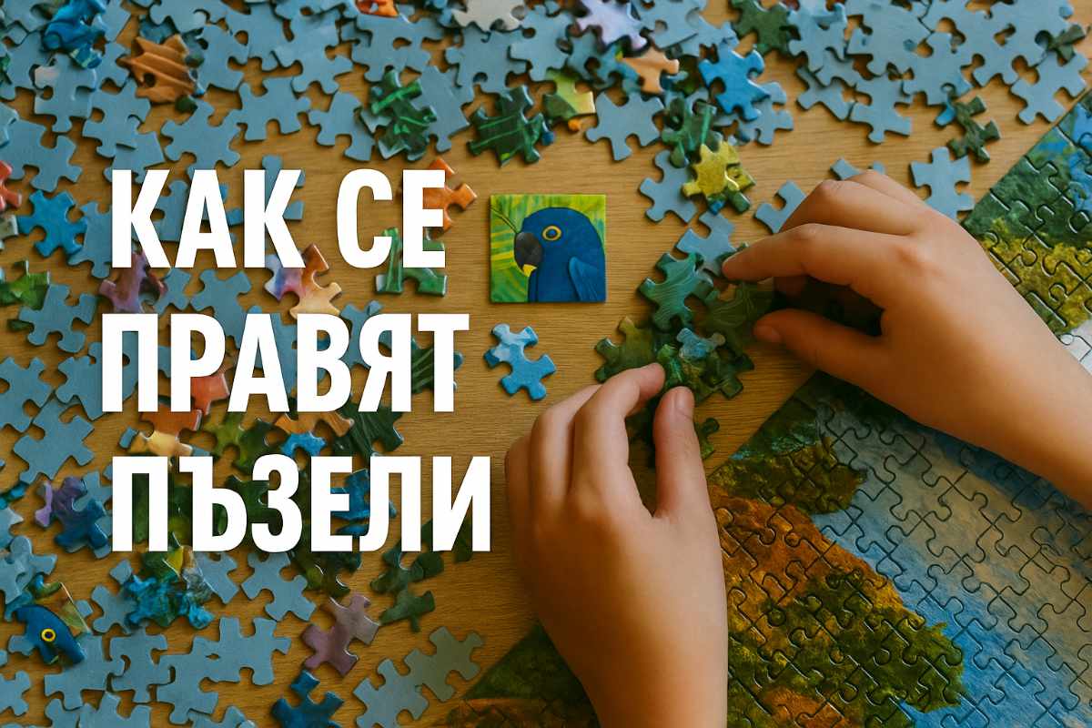 Как се правят пъзели – от идея до последното парче